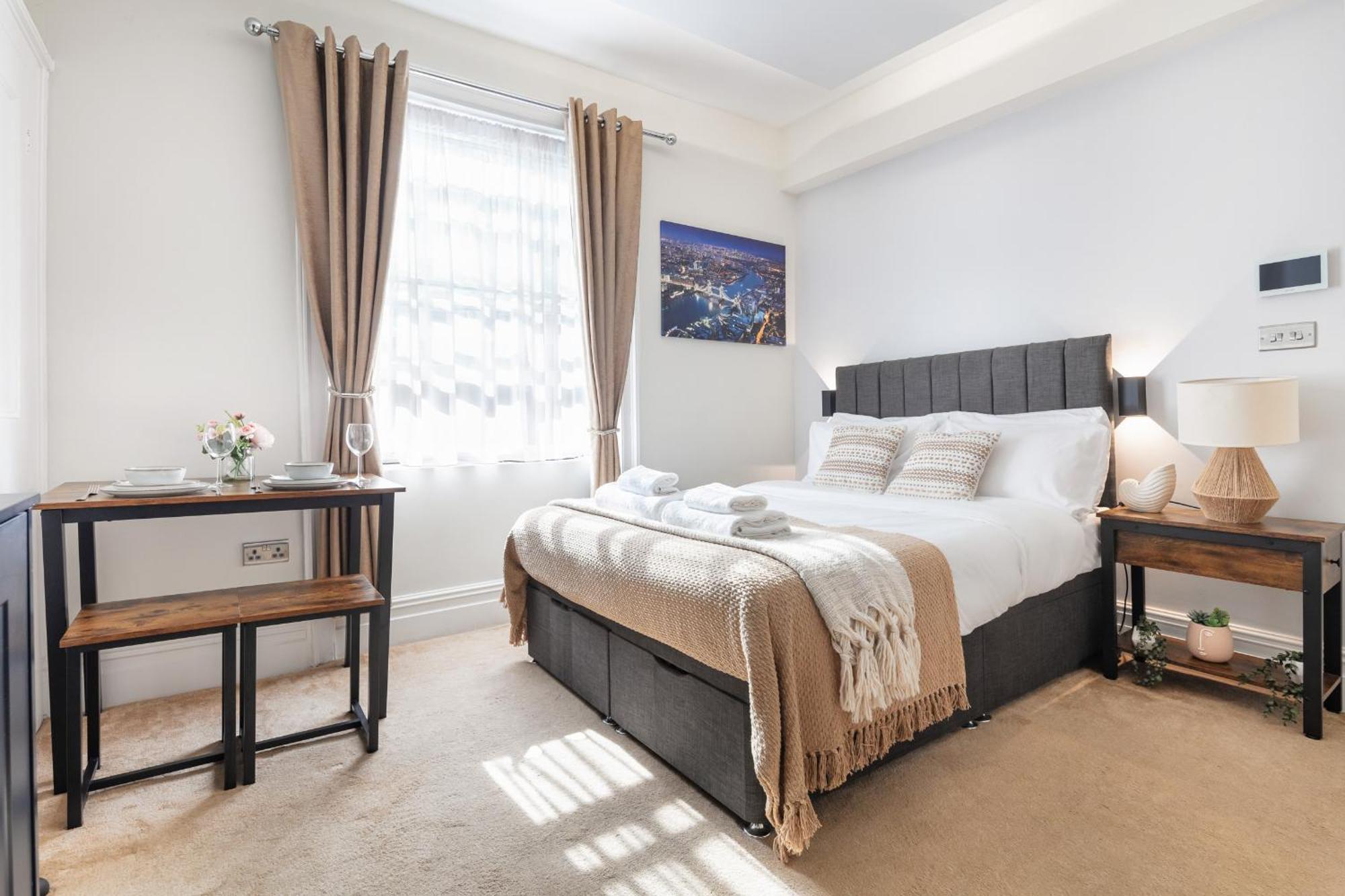 Апартаменты Cosy Studio Close To King Cross Лондон Экстерьер фото